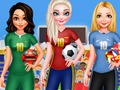 Spel BFF Prinses Stem Vir Sokker 2018  aanlyn