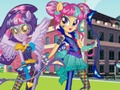 Spel Meisies van Equestria. Vriendskapspeletjies: Boogskiet  aanlyn