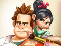 Spel Vanellope von Cupcake Kleurboek  aanlyn