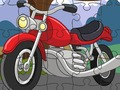 Spel Cartoon Motor Jigsaw  aanlyn