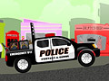 Spel Cop vragmotor aanlyn