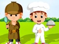 Spel Kinders en beroepe  aanlyn