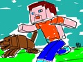 Spel Minecraft: Prettige inkleurboek  aanlyn
