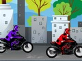 Spel Wiskundige motorfietswedrenne: wedstrydvergelyking  aanlyn
