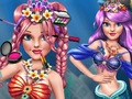 Spel Onderwater Make-up Salon  aanlyn