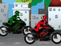 Spel Wiskundige motorfietsrenne: algebra  aanlyn