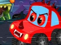 Spel Halloween Car Mosaic  aanlyn