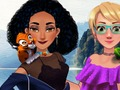Spel Jasmine en Raponsie by die kampplek  aanlyn