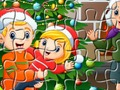 Spel Kersfees Fees Jigsaw  aanlyn