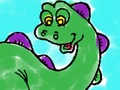 Spel Dinosaurus Kleurboek  aanlyn