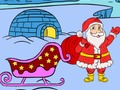Spel Kleur my Kersfees  aanlyn