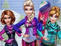 Spel Winterski-uitstappie  aanlyn