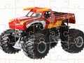 Spel Monster Truck Jigsaw Uitdaging  aanlyn