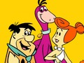 Spel Die Flintstones inkleurboek  aanlyn