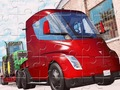 Spel Tesla Truck Jigsaw aanlyn