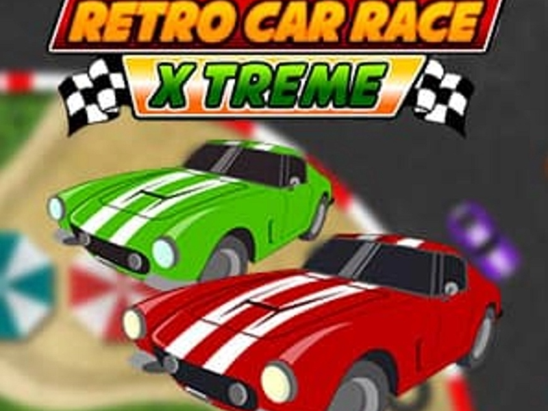 Spel Retro Car Race Xtreme aanlyn