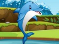 Spel Dolphin Dice Race aanlyn