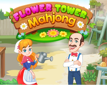 Spel Blomtoring Mahjong aanlyn