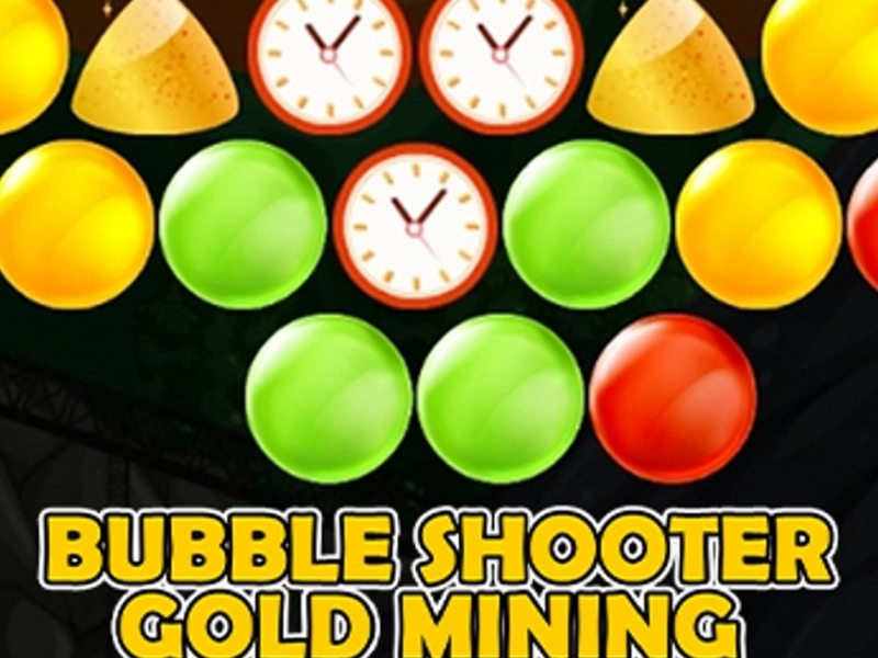 Spel Bubble Shooter Gold Mynbou  aanlyn