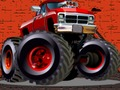Spel Crazy Monster Trucks legkaart  aanlyn