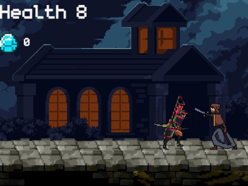 Spel Samurai Warrior aanlyn