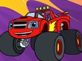 Spel Vragmotor monster kleur aanlyn