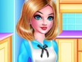 Spel Prinses Maak Doughnut  aanlyn