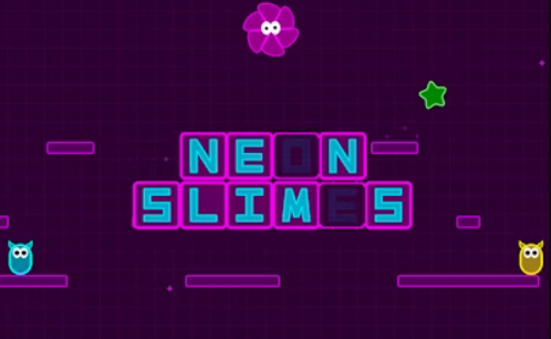 Spel Neon Slimes aanlyn