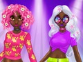 Spel Prinses Ongelooflike Lente Neon Haarstyle  aanlyn