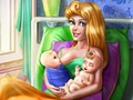 Spel Slaperige Prinses Tweeling Geboorte  aanlyn
