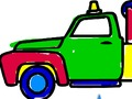 Spel Terug na skool: Vragmotors Kleur  aanlyn