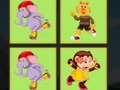 Spel Jungle Cards Match aanlyn