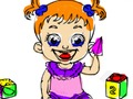 Spel Terug skool toe: baba popkleur aanlyn