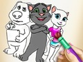 Spel Kitty inkleurboek  aanlyn
