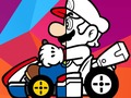 Spel Mario Driving Coloring Book aanlyn