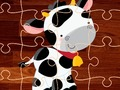 Spel Spotprent boerderydiere legkaart aanlyn