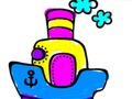 Spel Terug skool toe: bootkleur aanlyn