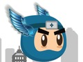 Spel Flappy Superhero Dunk aanlyn