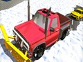 Spel Winter sneeu ploeg Jeep ry  aanlyn