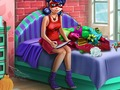 Spel Dotted Girl: Hoërskool kamer  aanlyn
