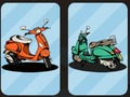Spel Klassieke Scooter Memory  aanlyn