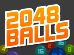 Spel 2048 balle  aanlyn