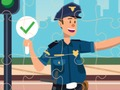 Spel Super Police Jigsaw aanlyn
