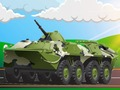 Spel Militêre voertuie legkaart  aanlyn