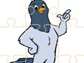 Spel Cartoon Duif  aanlyn