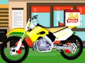 Spel Moto Pizza aanlyn