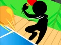 Spel Stickman Ping Pong aanlyn