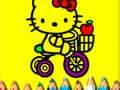Spel Terug na skool: Sweet Kitty Coloring  aanlyn