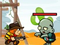 Spel Cowboy vs zombies aanlyn