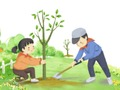 Spel Arbor Day Puzzle aanlyn